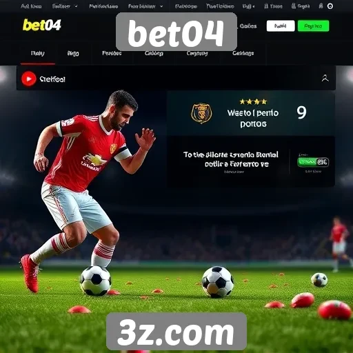 Novidades e recursos do site bet04